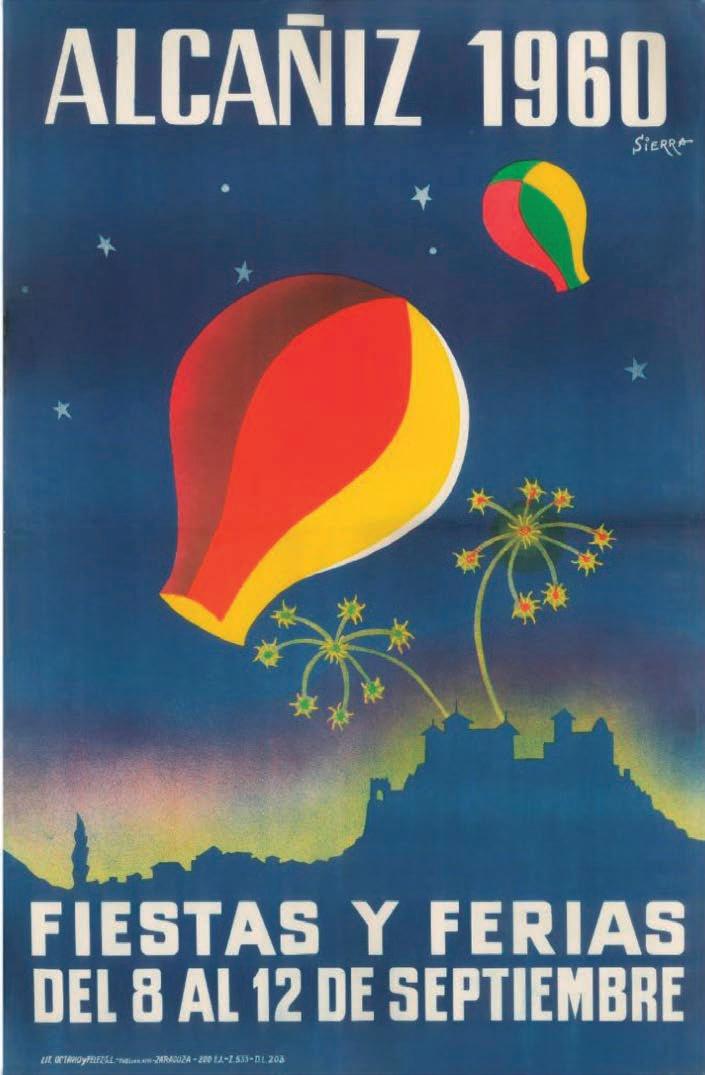 Fiestas patronales en honor a la Virgen de los Pueyos y del Ángel Custodio 1960 Alcañiz